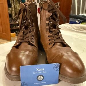 Women steel tow boots